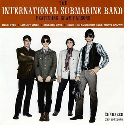 The International Submarine Band / Gram Parsons Blue Eyes / Luxury Liner / Miller's Cave / I Must Be Somebody Else You've Known USED VINYL 7INCH 45 RP