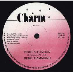 Beres Hammond Tight Situation USED VINYL 12INCH 45 RPM