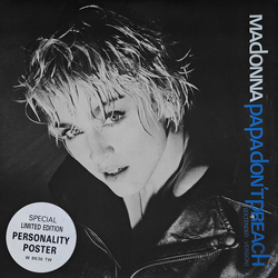 Madonna Papa Don't Preach USED VINYL 12INCH 45 RPM SINGLE LIMITED EDITION
