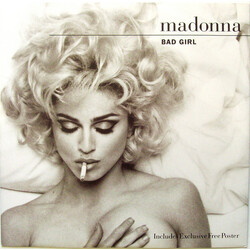 Madonna Bad Girl USED VINYL 12INCH 45 RPM SINGLE