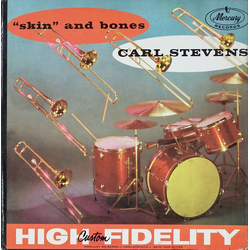 Carl Stevens "Skin" And Bones Vinyl LP USED