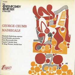 George Crumb Madrigals Vinyl LP USED