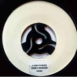 Mariah Carey / Whitney Houston When You Believe Vinyl 7" USED
