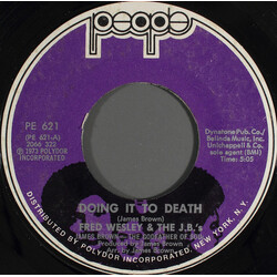 Fred Wesley & The JB's Doing It To Death USED VINYL 7INCH 45 RPM SINGLE STYRENE