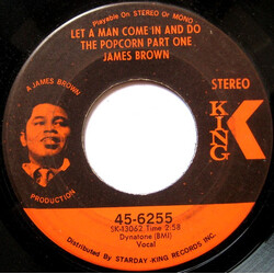 James Brown Let A Man Come In And Do The Popcorn Part One VINYL 7" USED