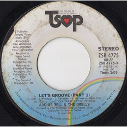 Archie Bell & The Drells Let's Groove Vinyl 7" USED