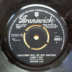 Brenda Lee Christmas Will Be Just Another Lonely Day VINYL 7" USED