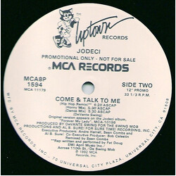Jodeci Come & Talk To Me VINYL 12" USED