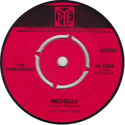 The Overlanders Michelle USED VINYL 7INCH 45 RPM SINGLE