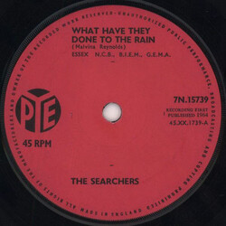 The Searchers What Have They Done To The Rain USED VINYL 7INCH 45 RPM SINGLE