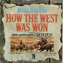 Alfred Newman / Debbie Reynolds / Ken Darby How The West Was Won, Original Soundtrack Vinyl LP USED