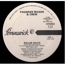 Vaughan Mason & Crew Roller Skate VINYL 12" USED