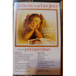 Janice Kapp Perry I'm Trying To Be Like Jesus Cassette USED