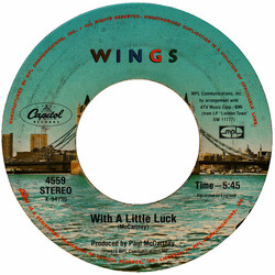 Paul McCartney & Wings With A Little Luck USED VINYL 7INCH SINGLE