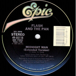 Flash & The Pan Midnight Man VINYL 12" USED
