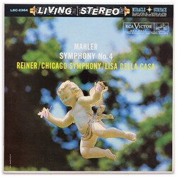 Gustav Mahler / Fritz Reiner / Chicago Symphony Orchestra / Lisa Della Casa Symphony No. 4 Vinyl LP USED