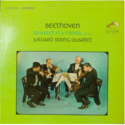 Ludwig van Beethoven / Juilliard String Quartet Quartet In A Minor, Op. 132 Vinyl LP USED