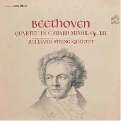 Ludwig van Beethoven / Juilliard String Quartet Quartet In C-Sharp Minor, Op. 131 Vinyl LP USED