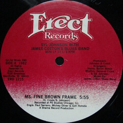 Syl Johnson / The James Cotton Blues Band Ms. Fine Brown Frame USED VINYL 12INCH 33 S RPM