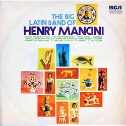 Henry Mancini The Big Latin Band Of Henry Mancini Vinyl LP USED