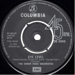 The Simon Park Orchestra Eye Level Vinyl 7" USED