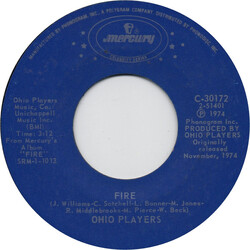 Ohio Players Fire / Sweet Sticky Thing USED VINYL 7INCH 45 RPM SINGLE REISSUE STYRENE
