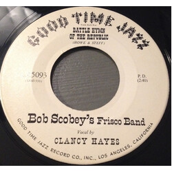 Bob Scobey's Frisco Band Battle Hymn Of The Republic / Mobile USED VINYL 7INCH 45 RPM MONO