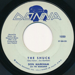 Don Markham / The Marksmen The Shuck / Hully Gully Trumpets USED VINYL 7INCH 45 RPM SINGLE STYRENE