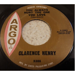 Clarence "Frogman" Henry You Always Hurt The One You Love / Little Suzy USED VINYL 7INCH 45 RPM SINGLE REPRESS STYRENE