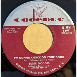 Eddie Hodges I'm Gonna Knock On Your Door / Ain't Gonna Wash For A Week USED VINYL 7INCH 45 RPM SINGLE