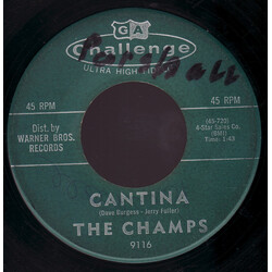 The Champs Cantina / Panic Button USED VINYL 7INCH 45 RPM