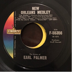 Earl Palmer New Orleans Medley USED VINYL 7INCH 45 RPM SINGLE STYRENE