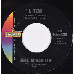 Eugene McDaniels A Tear / She's Come Back USED VINYL 7INCH 45 RPM STYRENE