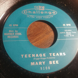 Mary Bee (2) Teenage Tears / Dear Soldier USED VINYL 7INCH 45 RPM SINGLE