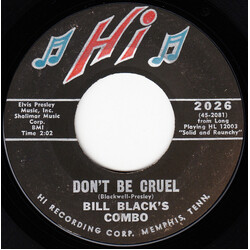 Bill Black's Combo Don't Be Cruel / Rollin' USED VINYL 7INCH 45 RPM SINGLE STYRENE
