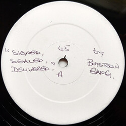 Boys Town Gang Signed, Sealed, Delivered I'm Yours USED VINYL 12INCH SINGLE WHITE LABEL