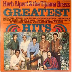 Herb Alpert & The Tijuana Brass Greatest Hits Vinyl LP USED