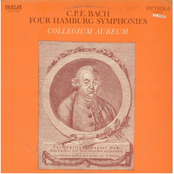 Carl Philipp Emanuel Bach / Collegium Aureum / Gustav Leonhardt / Franzjosef Maier Four Hamburg Symphonies Vinyl LP USED