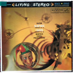 Joseph Haydn / Pierre Monteux / Wiener Philharmoniker Surprise Symphony No. 94 · Clock Symphony No. 101 Vinyl LP USED