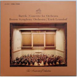 Béla Bartók / Boston Symphony Orchestra / Erich Leinsdorf Concerto For Orchestra Vinyl LP USED