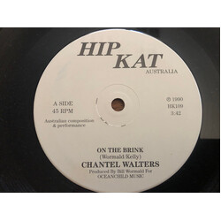 Chantel Walters On The Brink USED VINYL 7INCH 45 RPM SINGLE