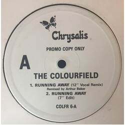 The Colourfield Running Away USED VINYL 12INCH PROMO