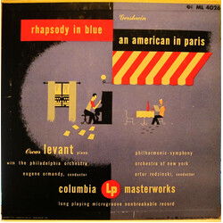 George Gershwin / Oscar Levant / Eugene Ormandy / The Philadelphia Orchestra / Artur Rodzinski / The Philharmonic Symphony Orchestra of New York Rhaps