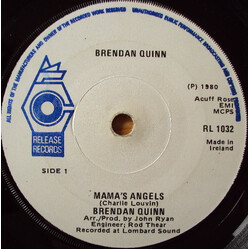 Brendan Quinn (2) Mama's Angels USED VINYL 7INCH SINGLE 45 RPM