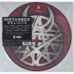 Disturbed Believe Vinyl LP USED