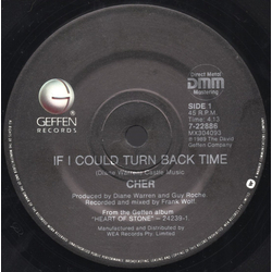 Cher If I Could Turn Back Time Vinyl 7" USED