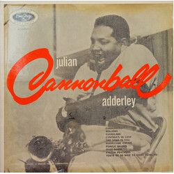Cannonball Adderley Julian "Cannonball" Adderley Vinyl LP USED