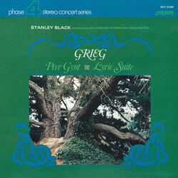 Edvard Grieg / Stanley Black / The London Symphony Orchestra Peer Gynt * Lyric Suite Vinyl LP USED