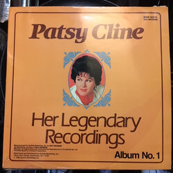 Patsy Cline Her Legendary Recordings Vinyl LP USED