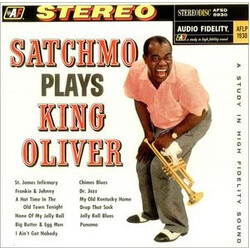 Louis Armstrong And His Orchestra Satchmo Plays King Oliver Vinyl LP USED